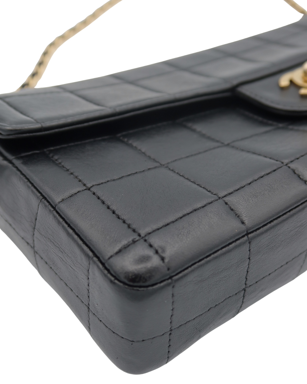 Chanel Black Chocolate Bar Bag 2000-2002