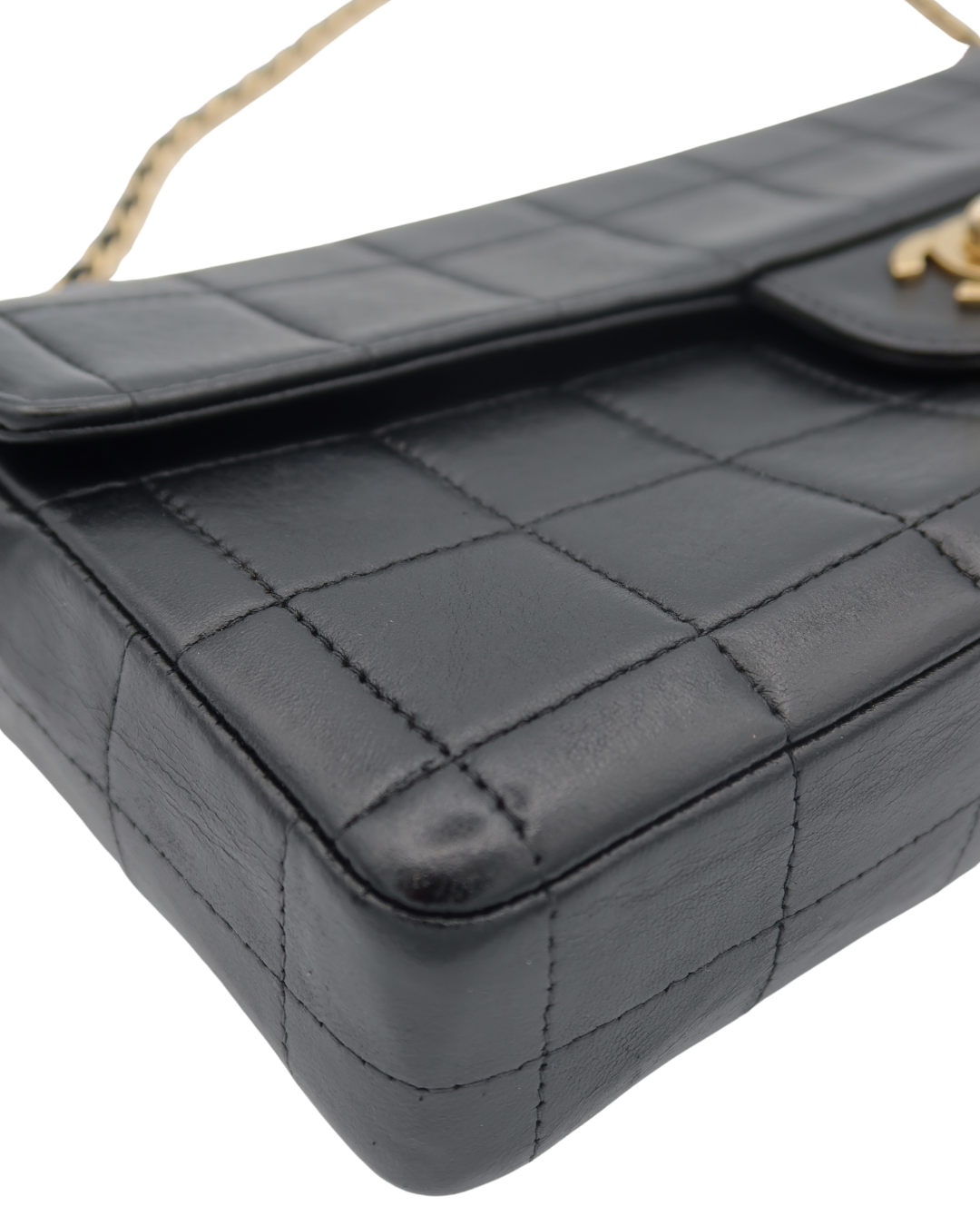 Chanel Black Chocolate Bar Bag 2000-2002