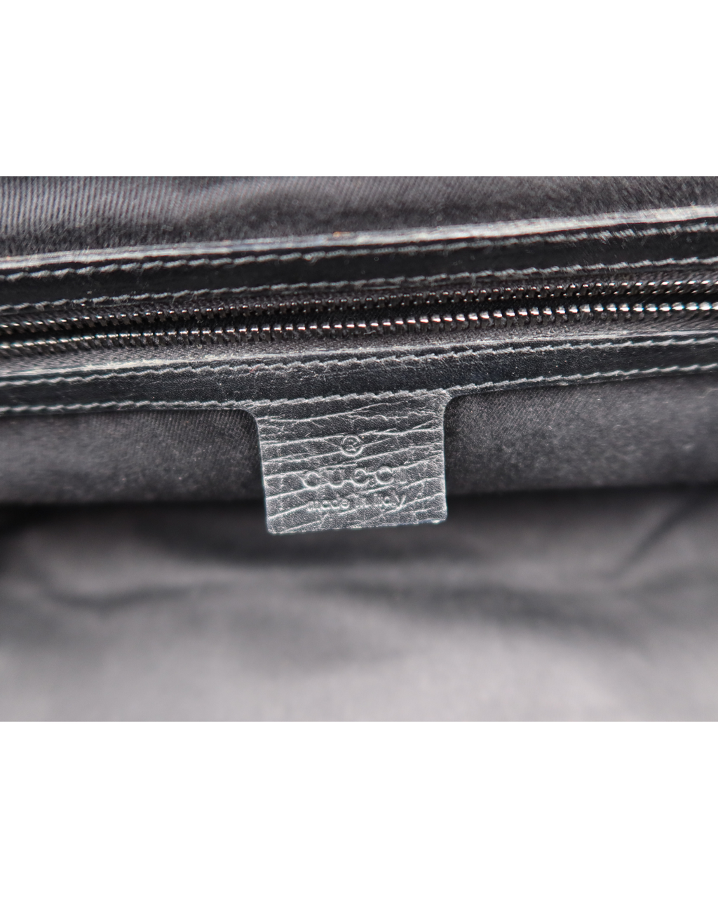 Gucci Black Medium Canvas Bullet Shoulder Bag