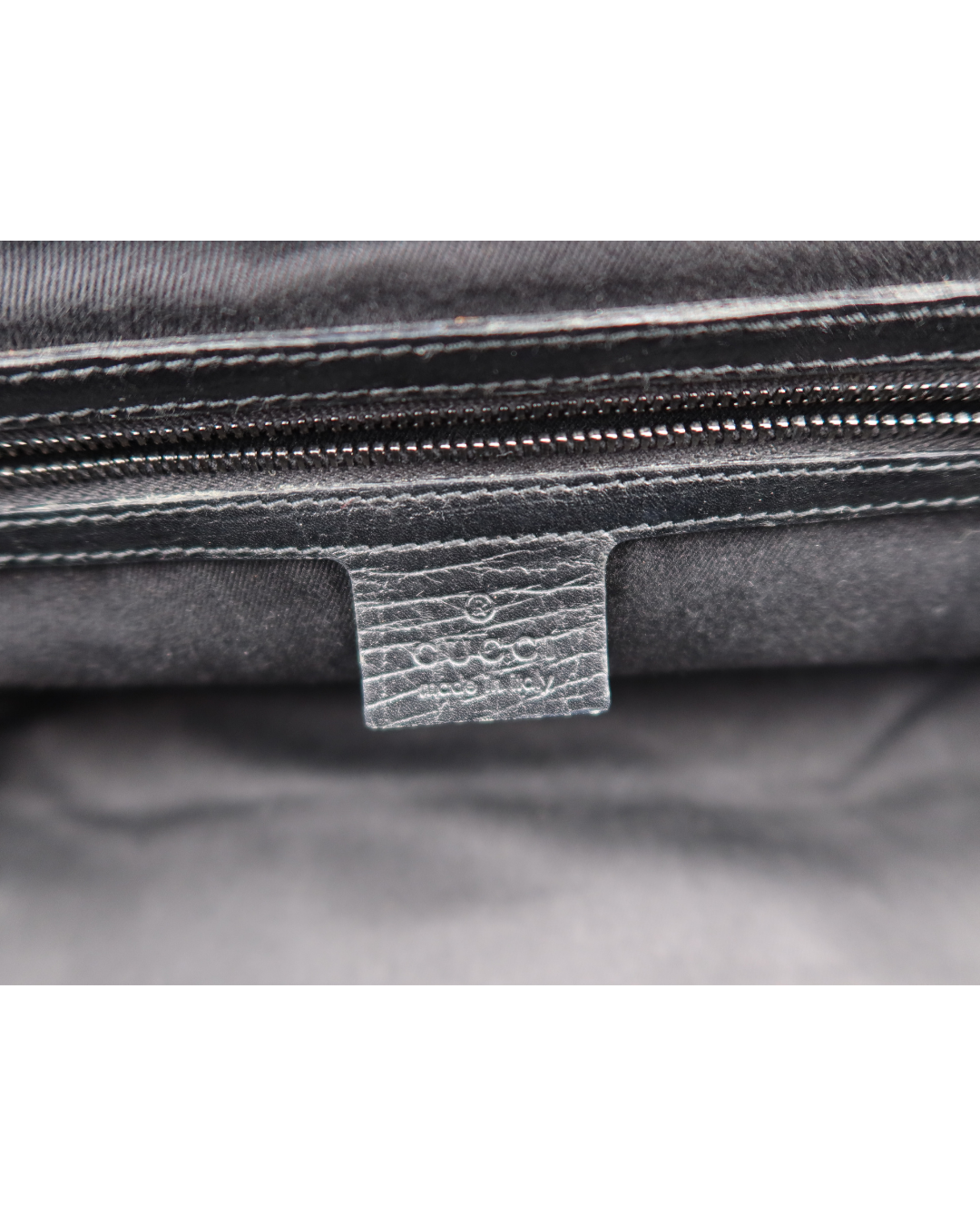 Gucci Black Medium Canvas Bullet Shoulder Bag