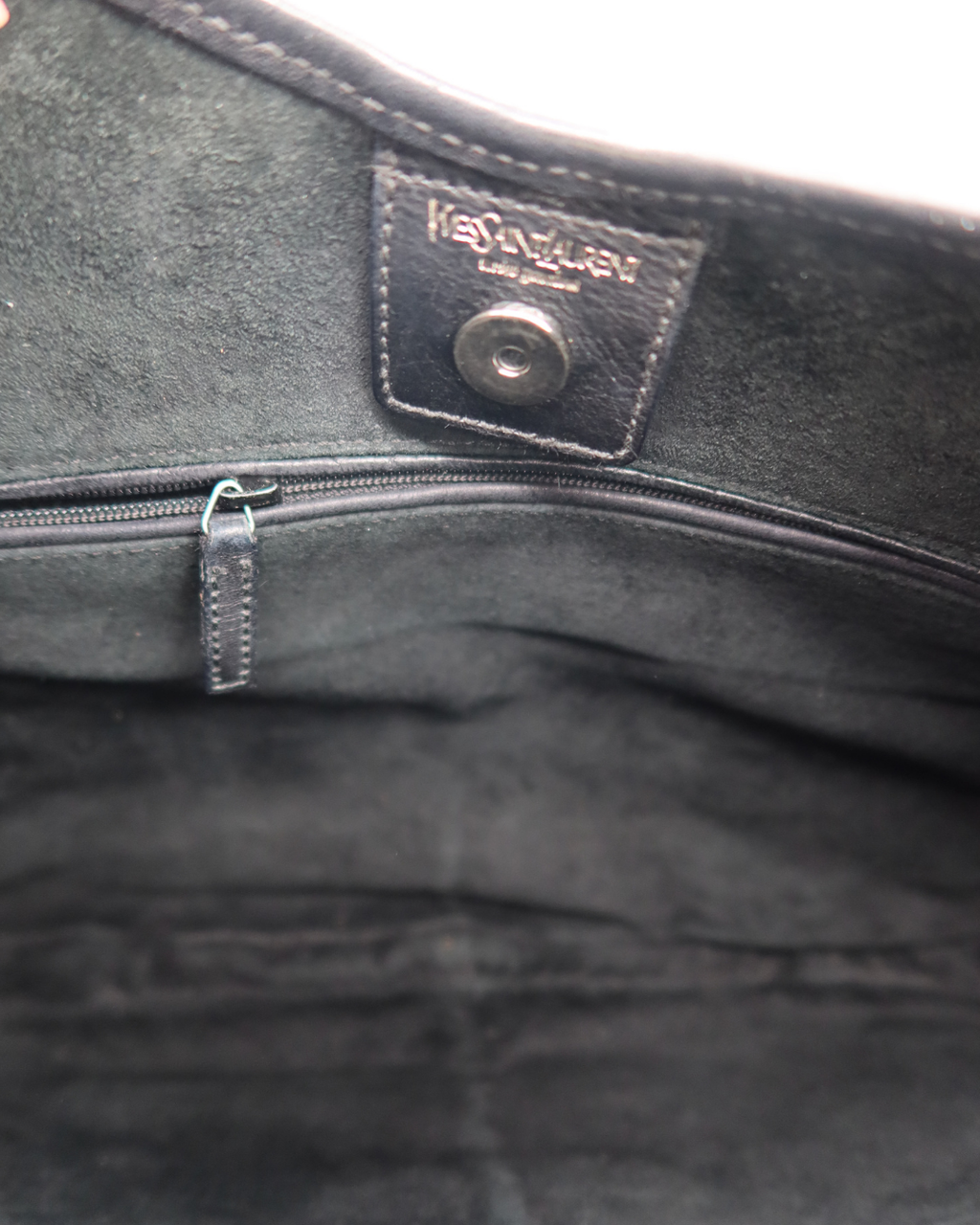 YSL Vintage Black Mombasa Bag
