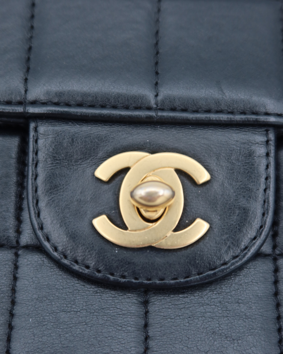 Chanel Black Chocolate Bar Bag 2000-2002