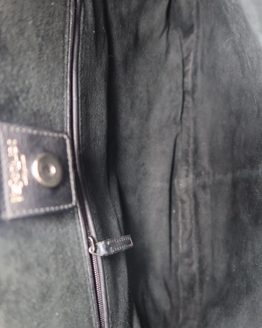 YSL Vintage Black Mombasa Bag