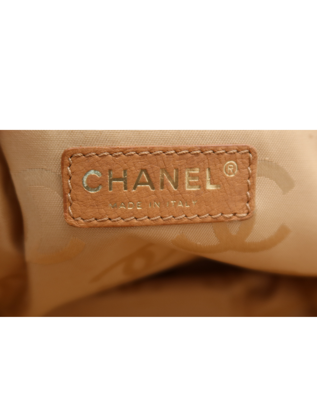 Chanel Vintage Yellow Leather Bag with Wood Handle 2003-2004