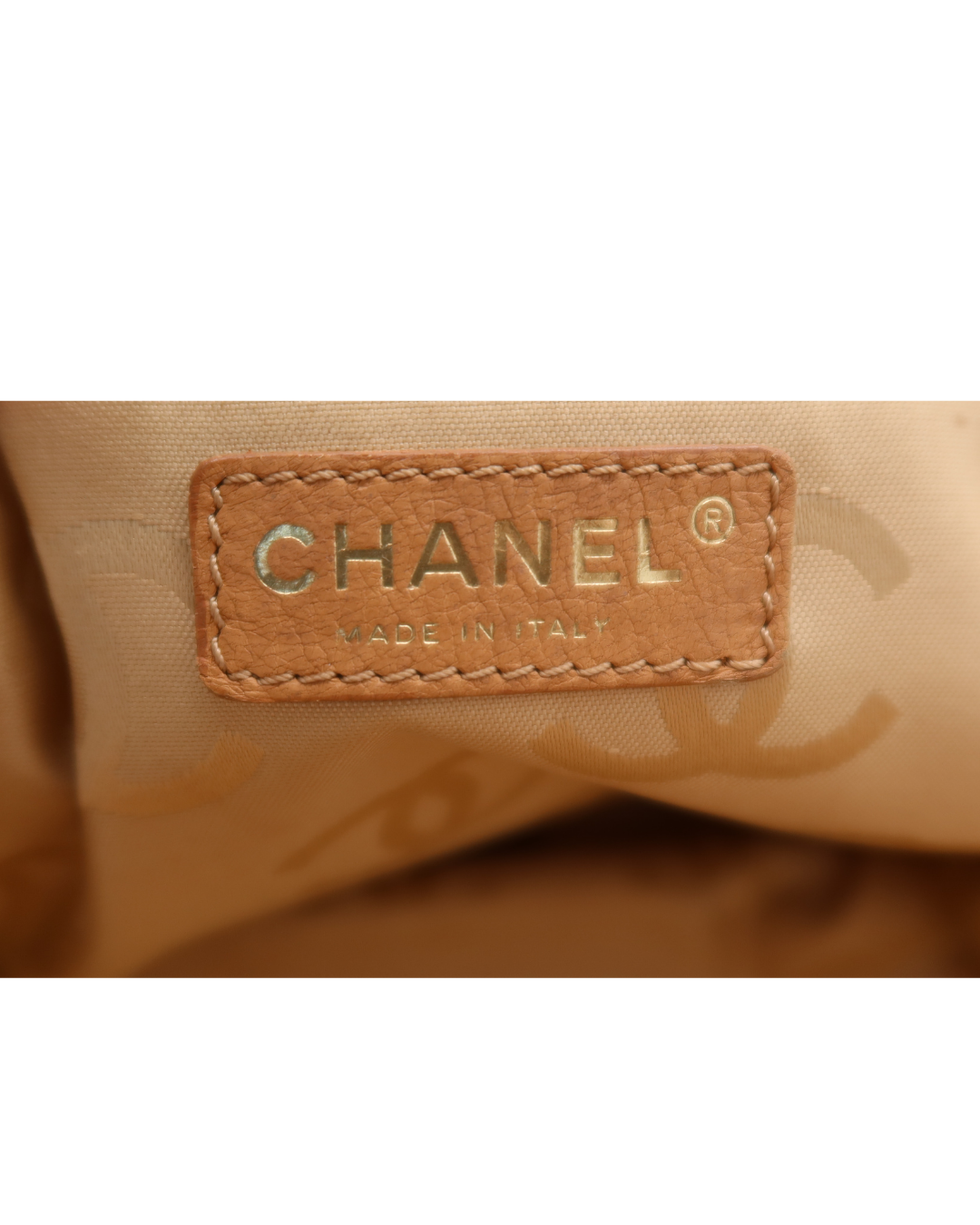 Chanel Vintage Yellow Leather Bag with Wood Handle 2003-2004