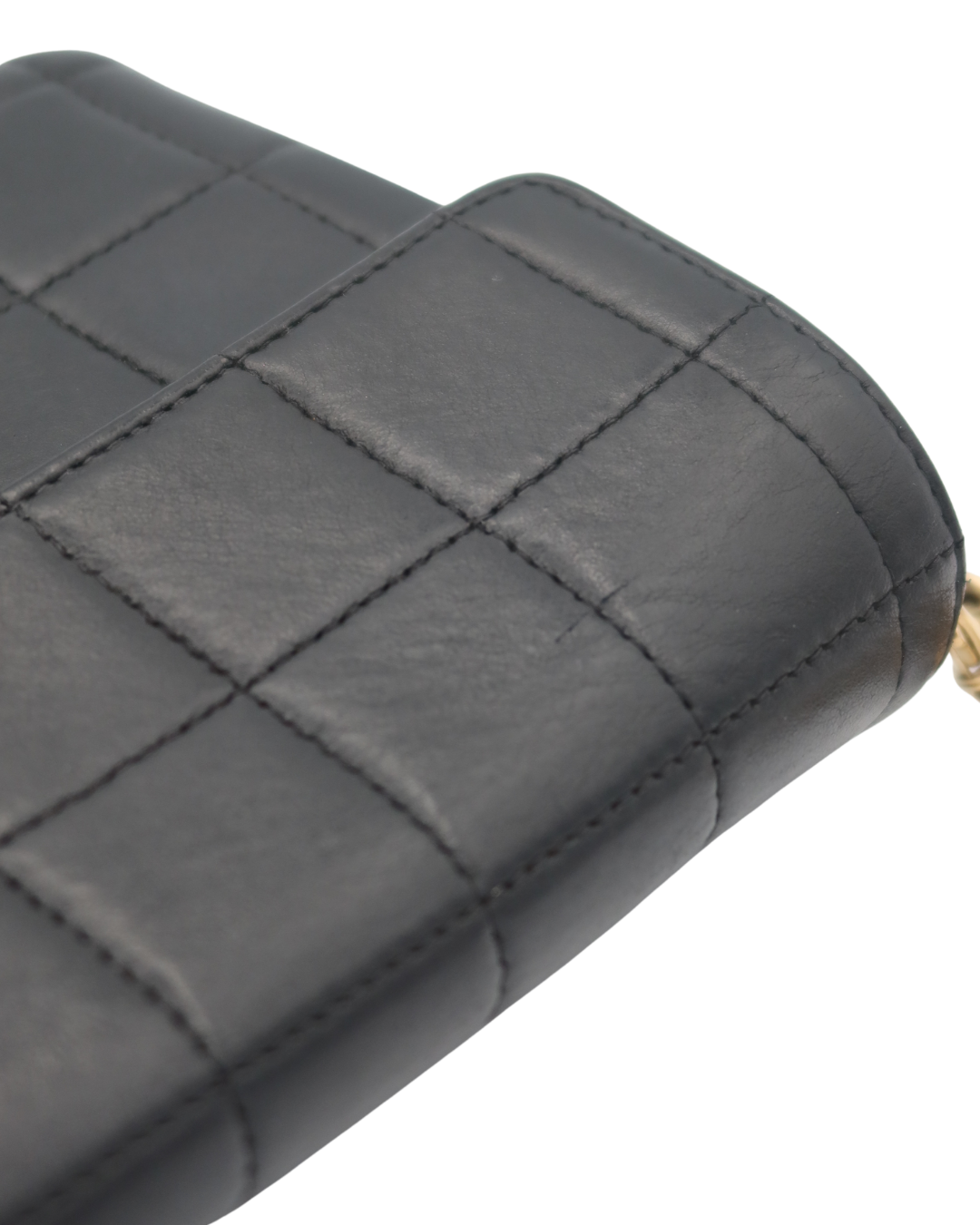 Chanel Black Chocolate Bar Bag 2000-2002