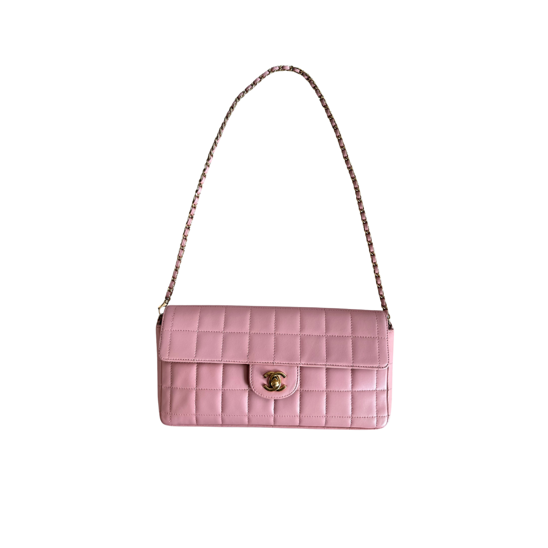 Chanel Pink Chocolate Bar Bag