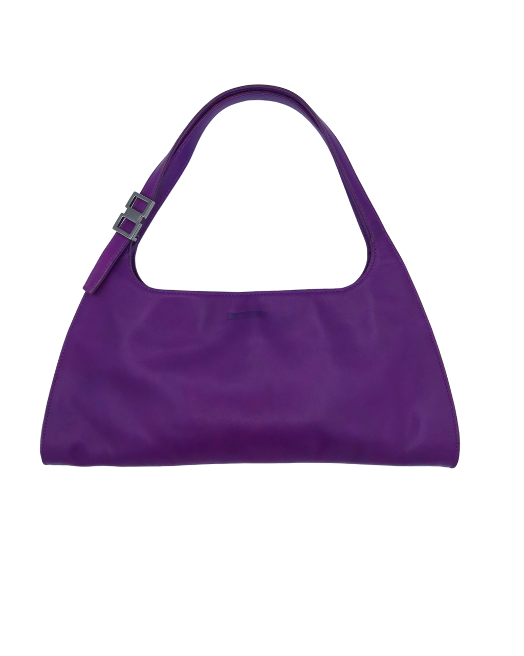Gucci Vintage Tom Ford Era Purple Leather Shoulder Bag