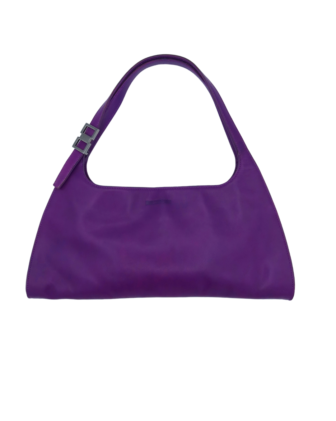Gucci Vintage Tom Ford Era Purple Leather Shoulder Bag