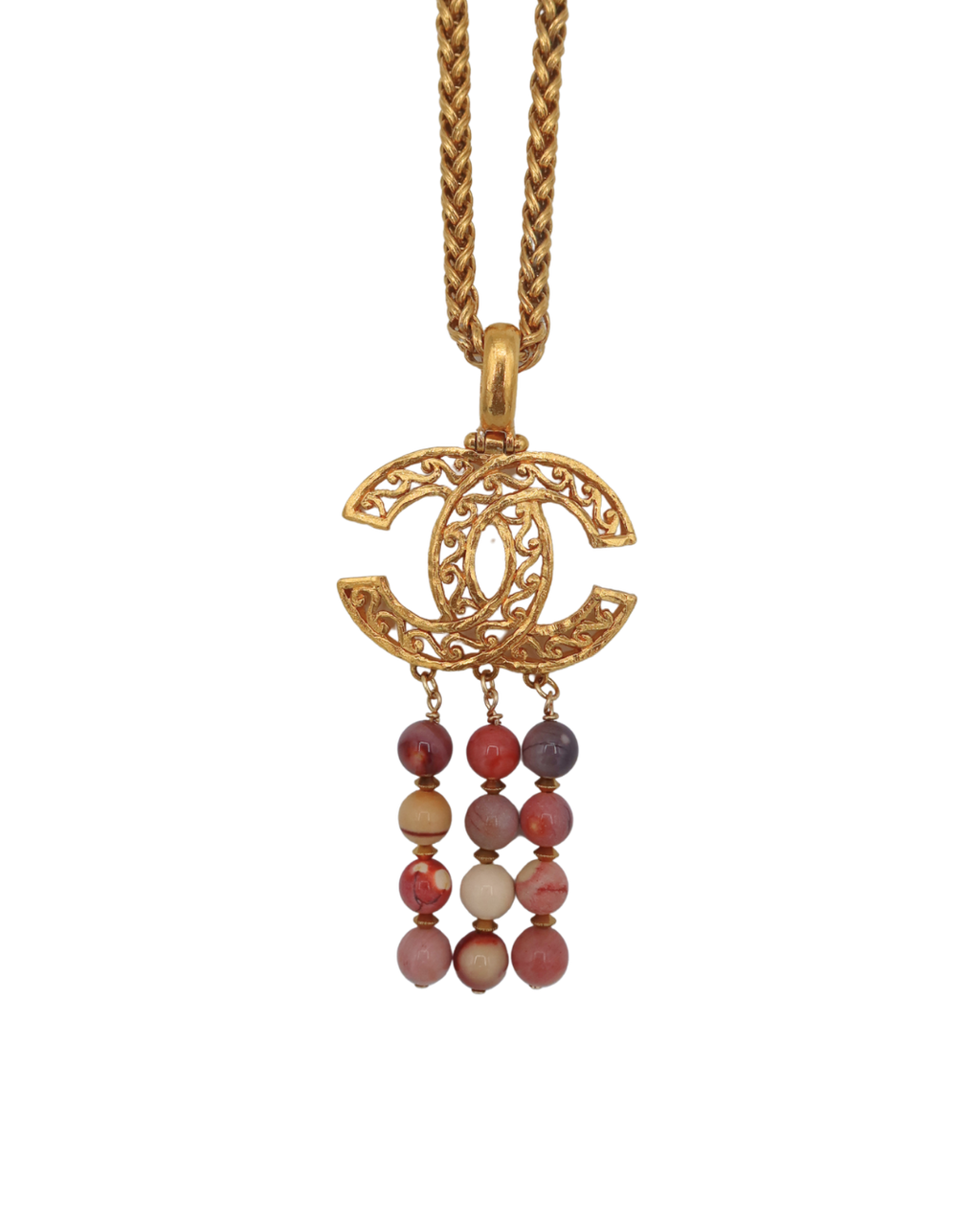 Chanel Reworked Fringe Necklace