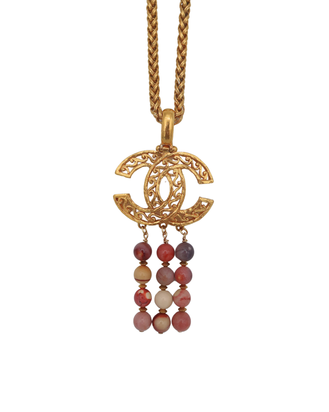 Chanel Reworked Fringe Necklace