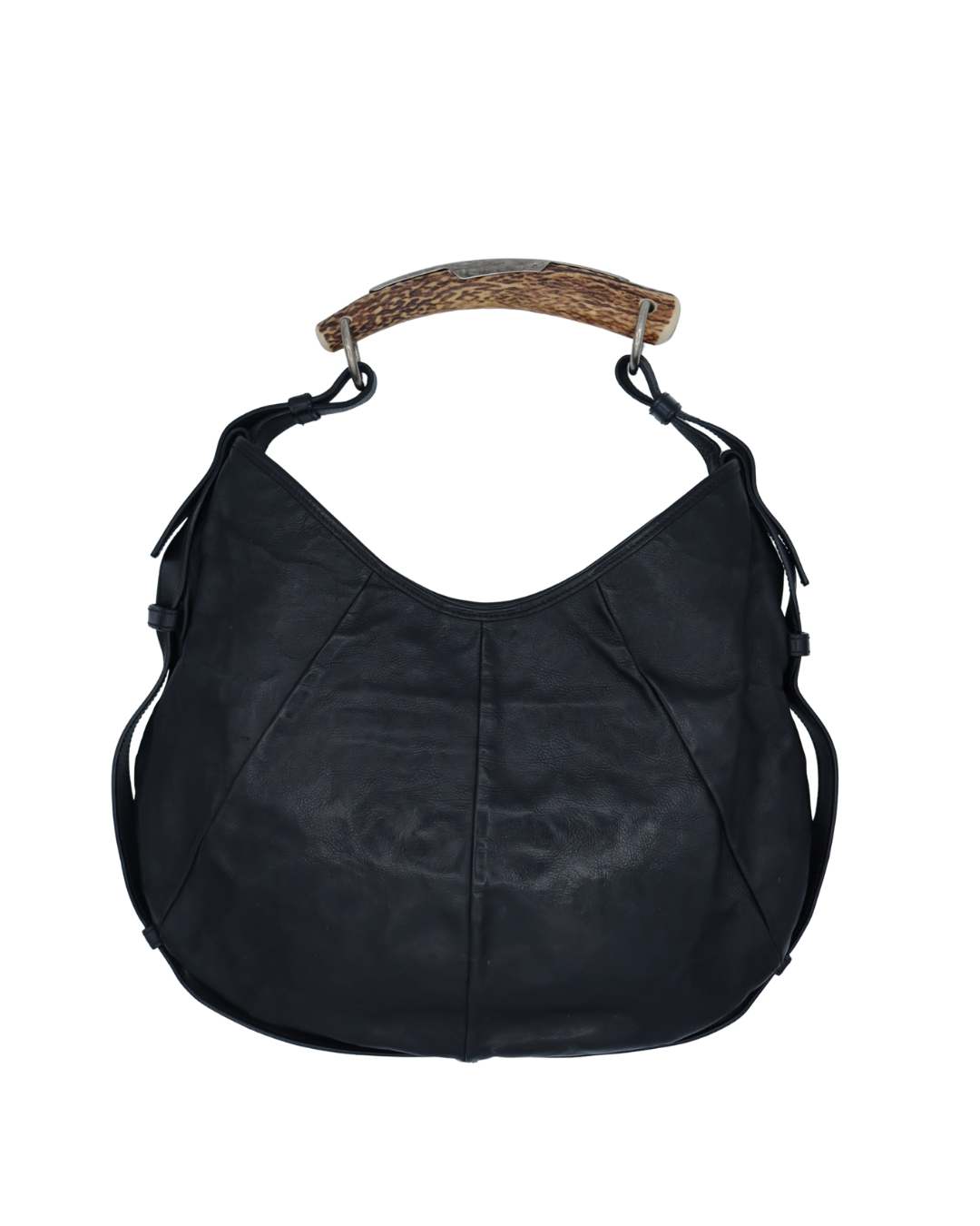 YSL Vintage Black Mombasa Bag