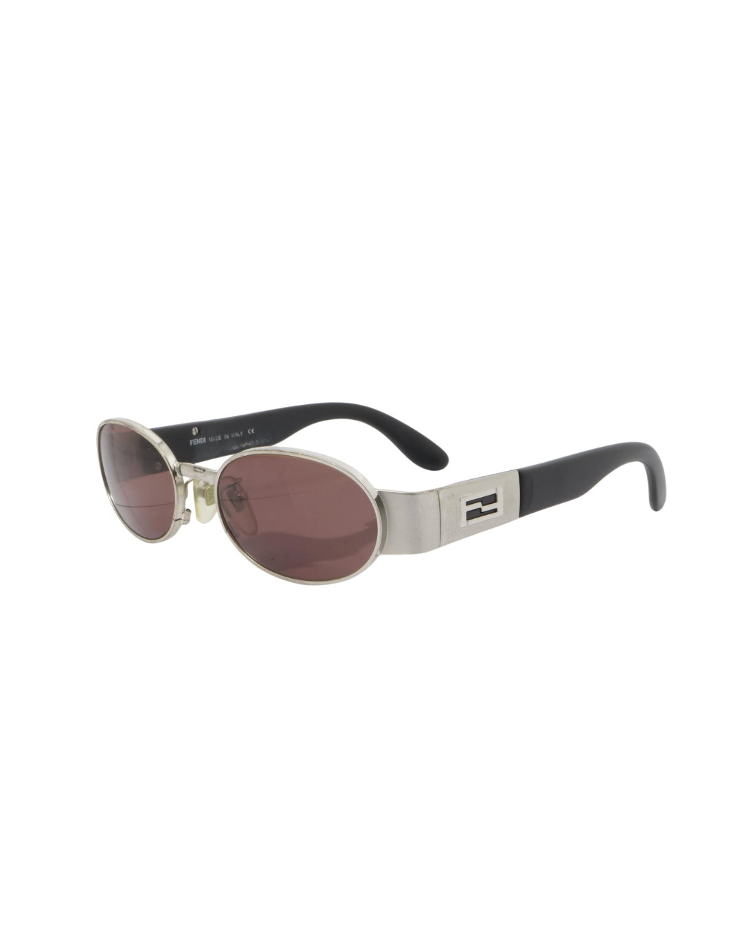 Fendi Silver and Pink Sunglasses