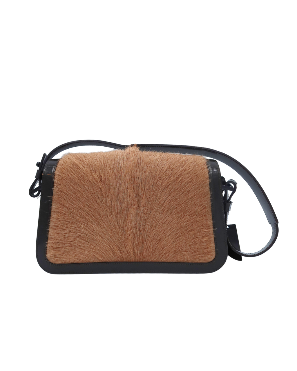 Celine Tan Pony Hair Shoulder Bag