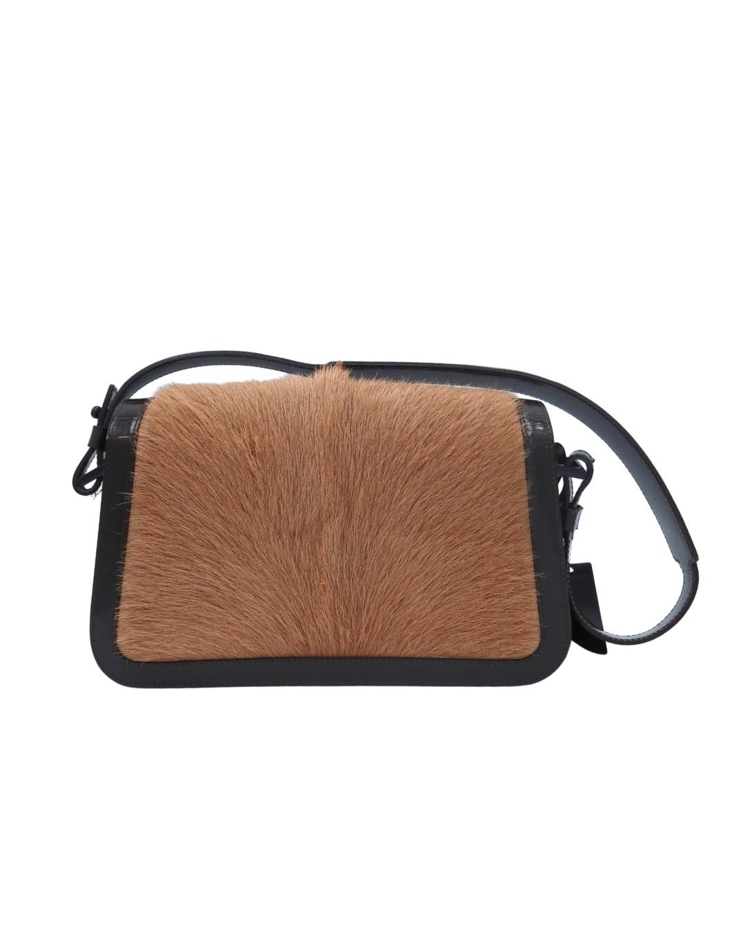 Celine Tan Pony Hair Shoulder Bag