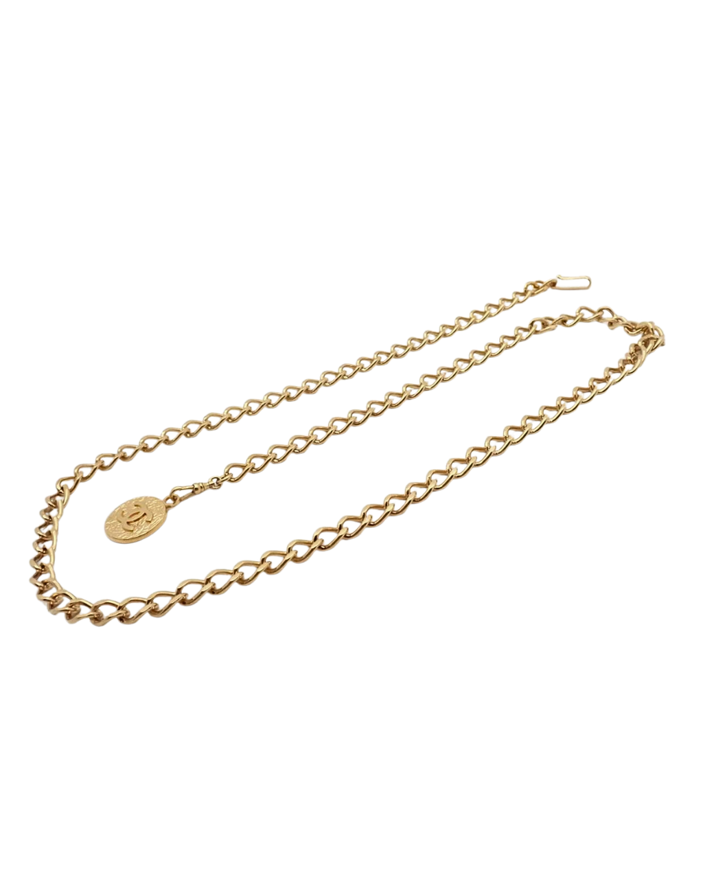 Chanel Vintage Gold Plated Chain Belt 1982