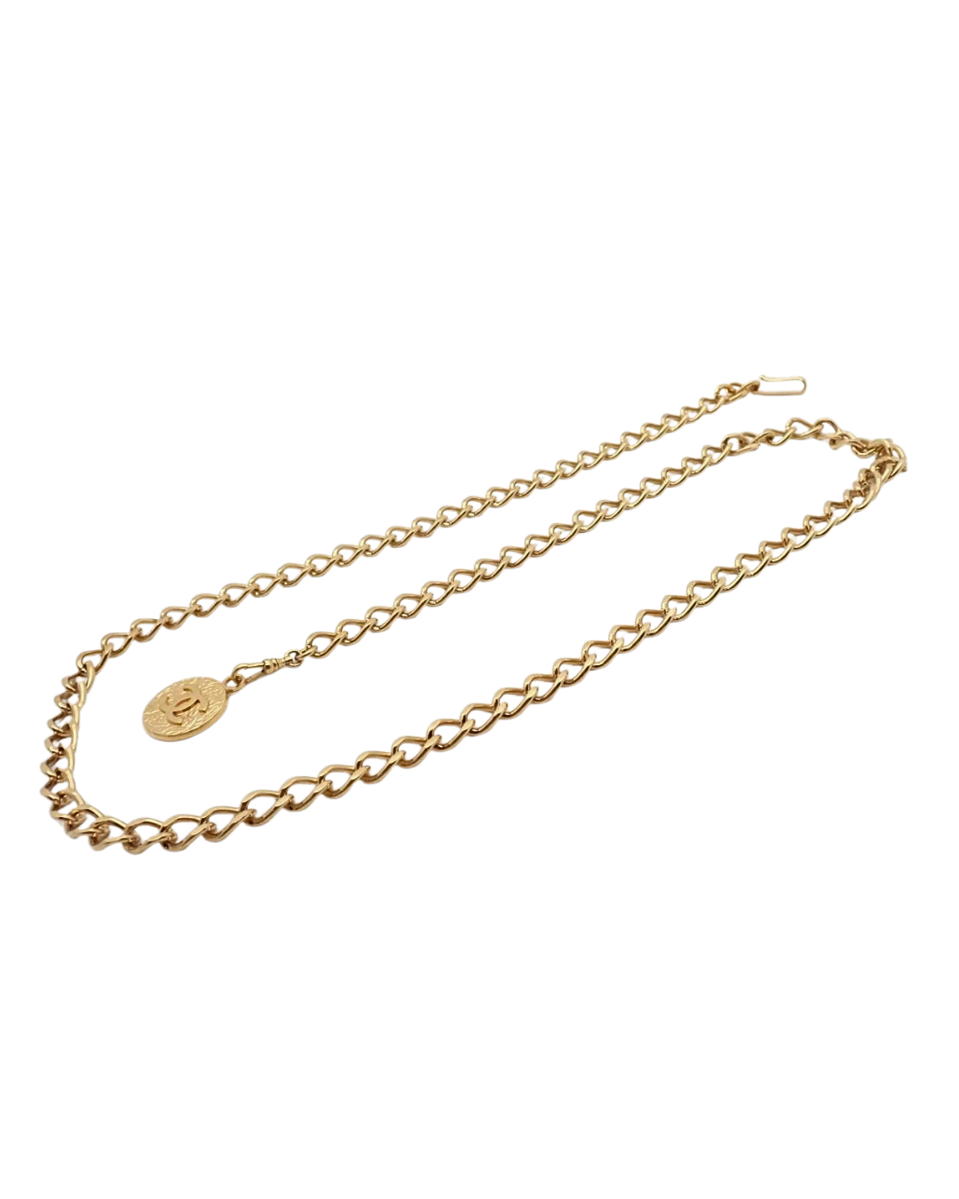 Chanel Vintage Gold Plated Chain Belt 1982
