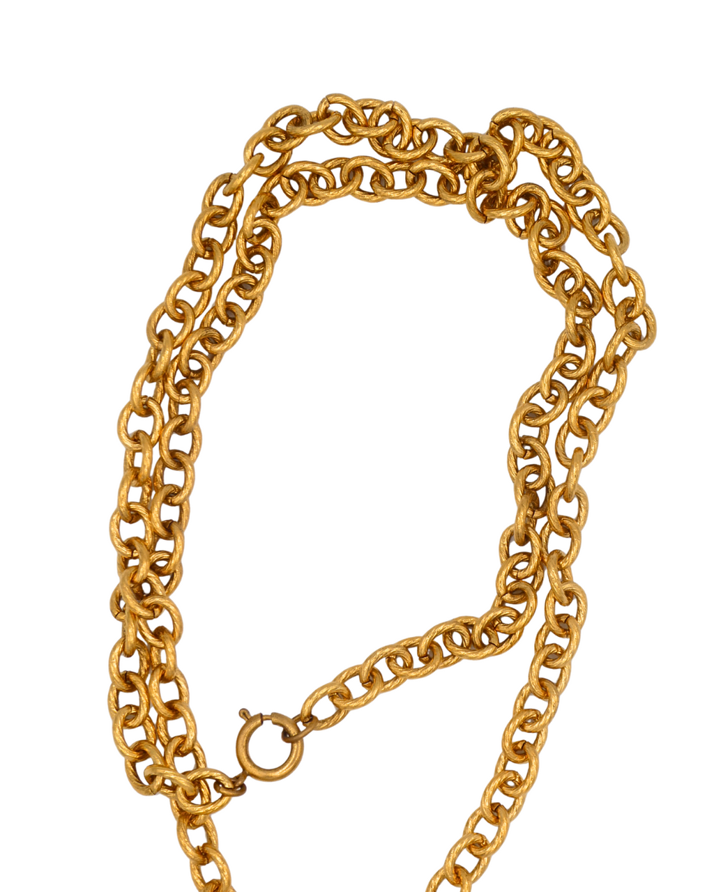 Chanel Vintage CC Charm Pendant Necklace