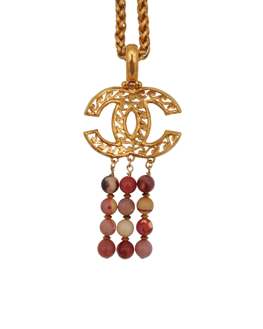 Chanel Reworked Fringe Necklace