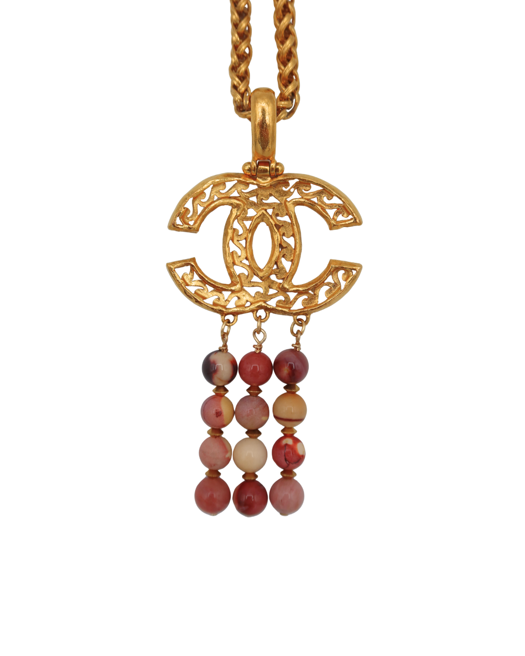 Chanel Reworked Fringe Necklace