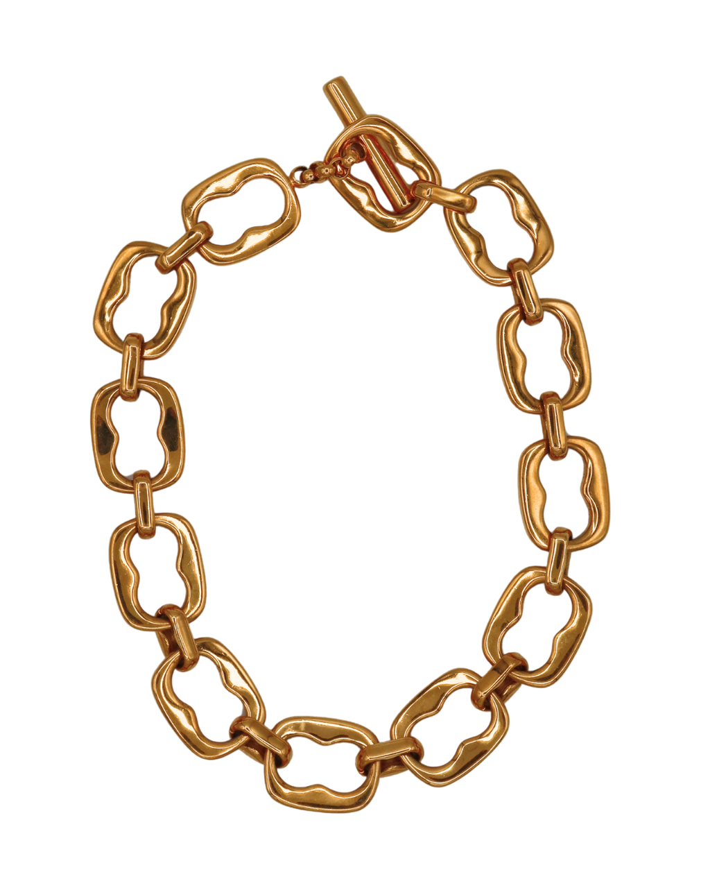 Gucci Gold Link Necklace Tom Ford Era