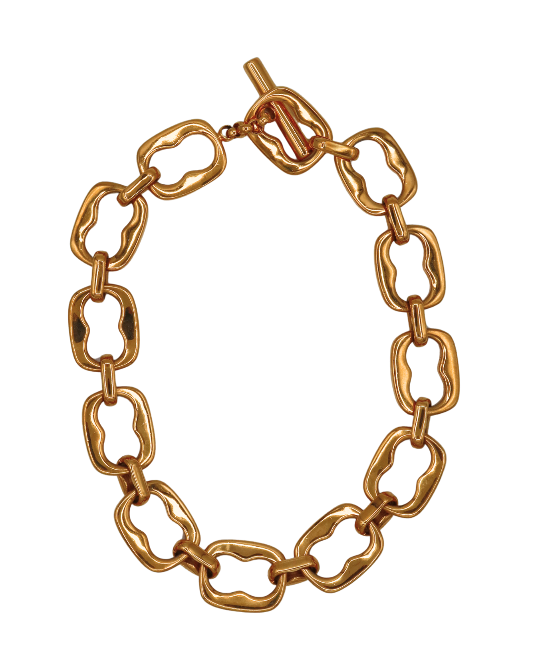 Gucci Gold Link Necklace Tom Ford Era