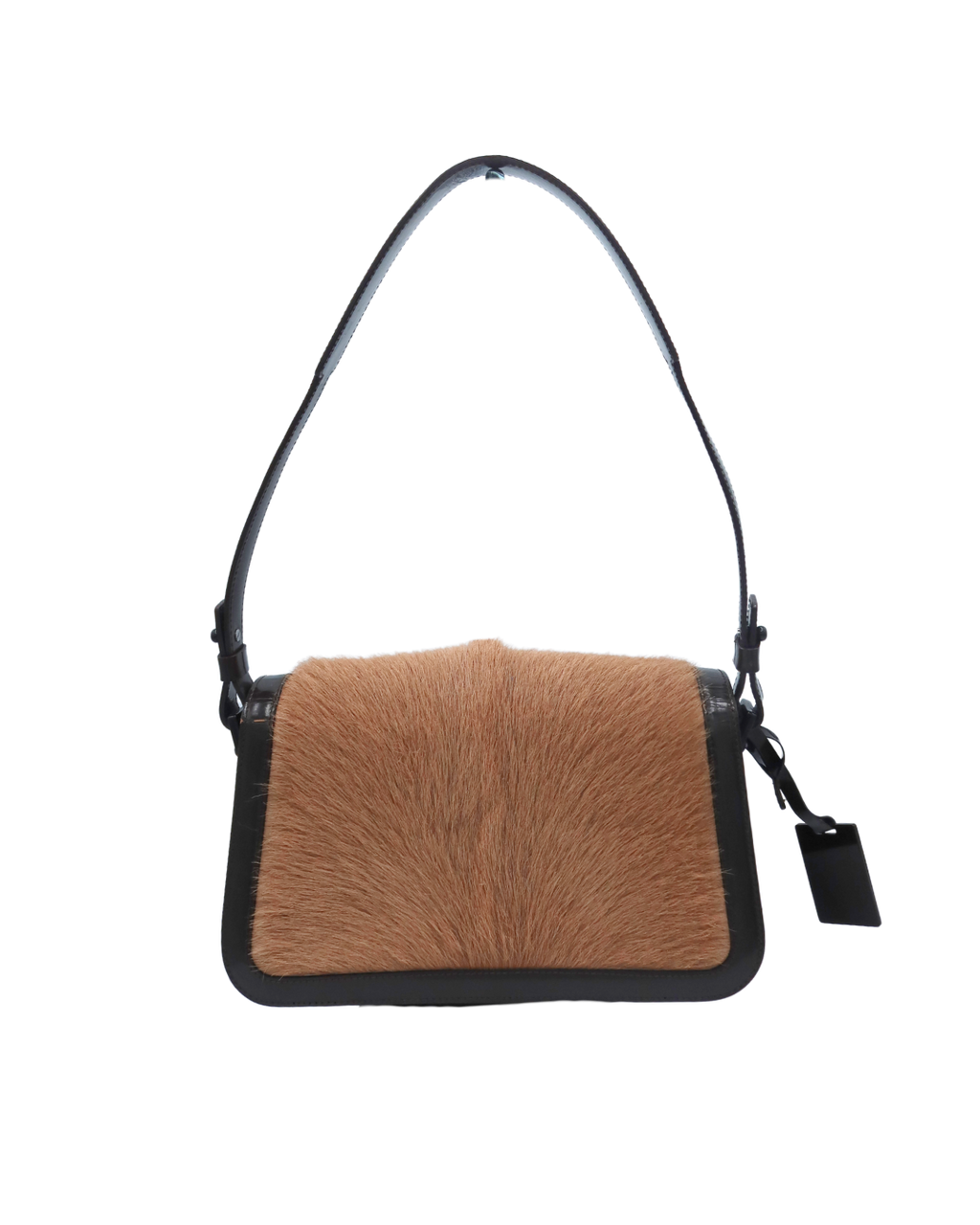 Celine Tan Pony Hair Shoulder Bag