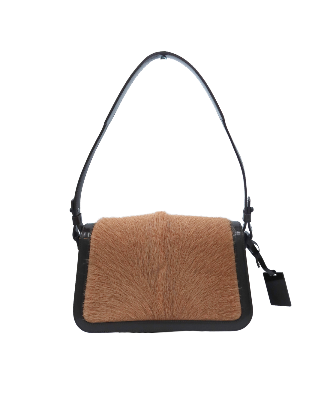 Celine Tan Pony Hair Shoulder Bag
