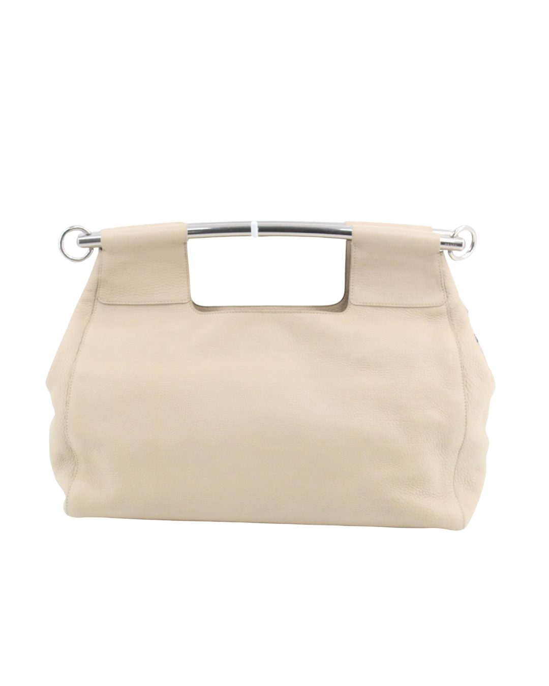 Prada Vintage Vitello Daino Bar Bag in Cream SS 2003
