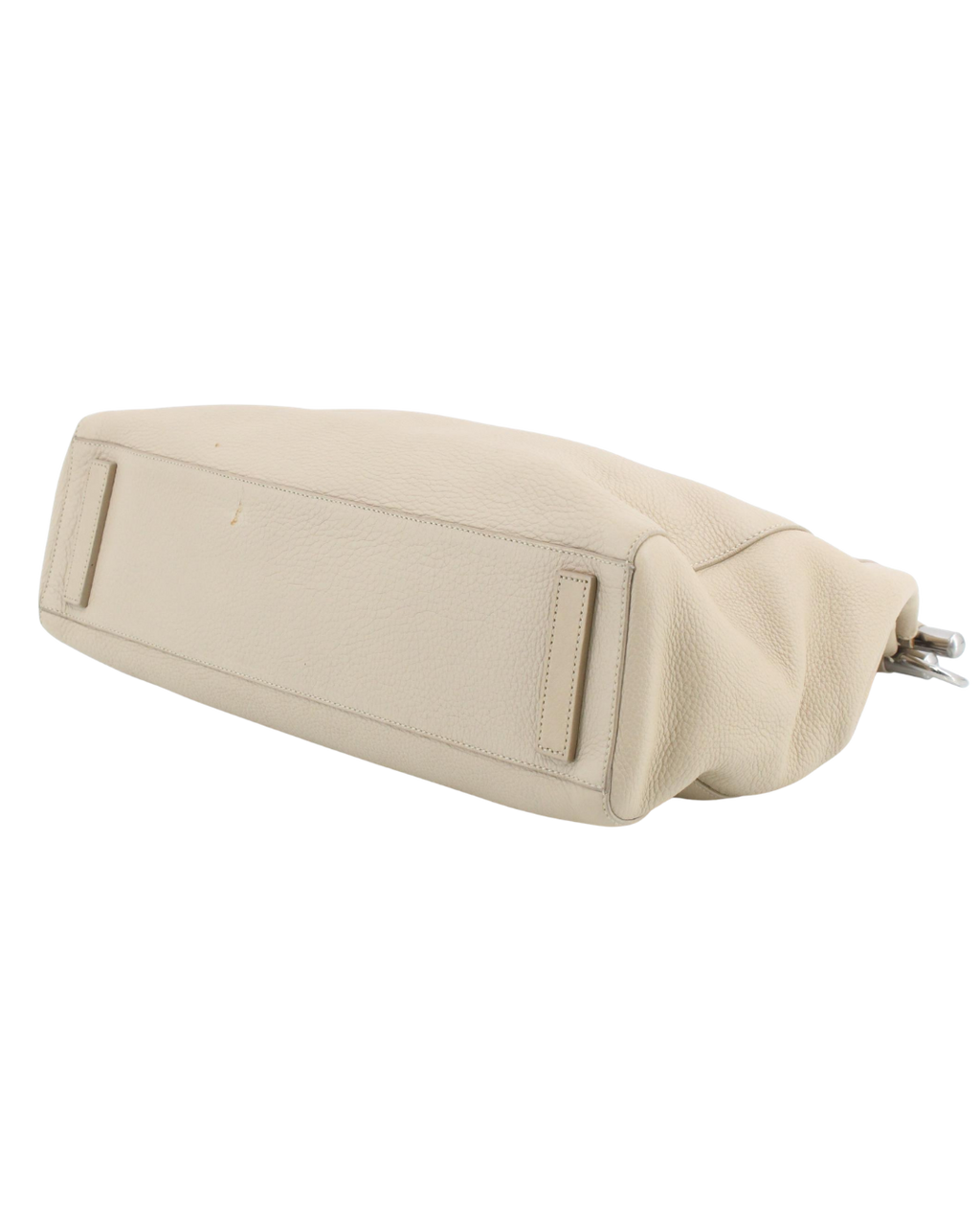Prada Vintage Vitello Daino Bar Bag in Cream SS 2003