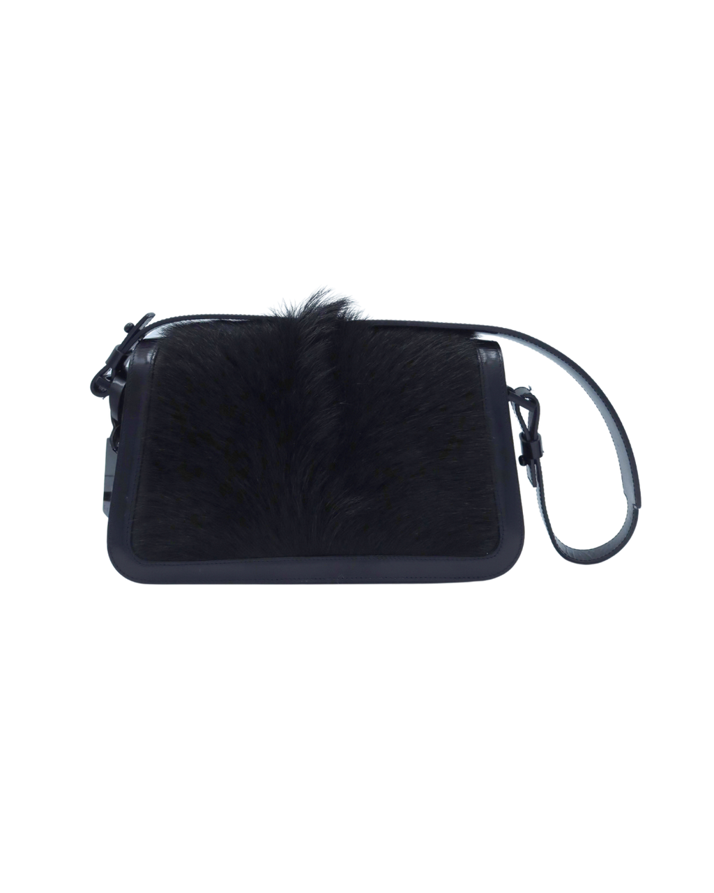 Celine Vintage Black Pony Hair & Leather Shoulder Bag, Michael Kors Era 2000