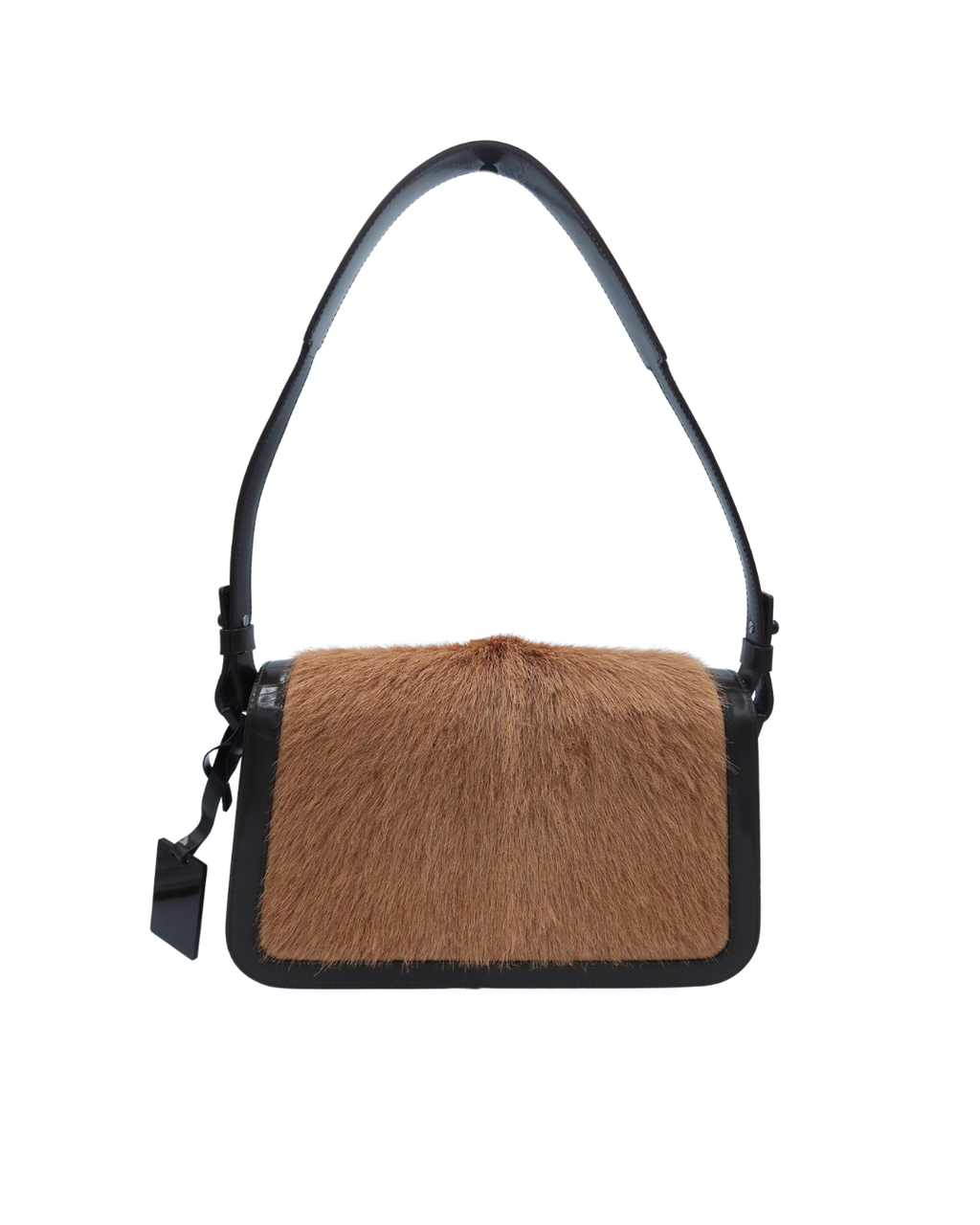 Celine Tan Pony Hair Shoulder Bag