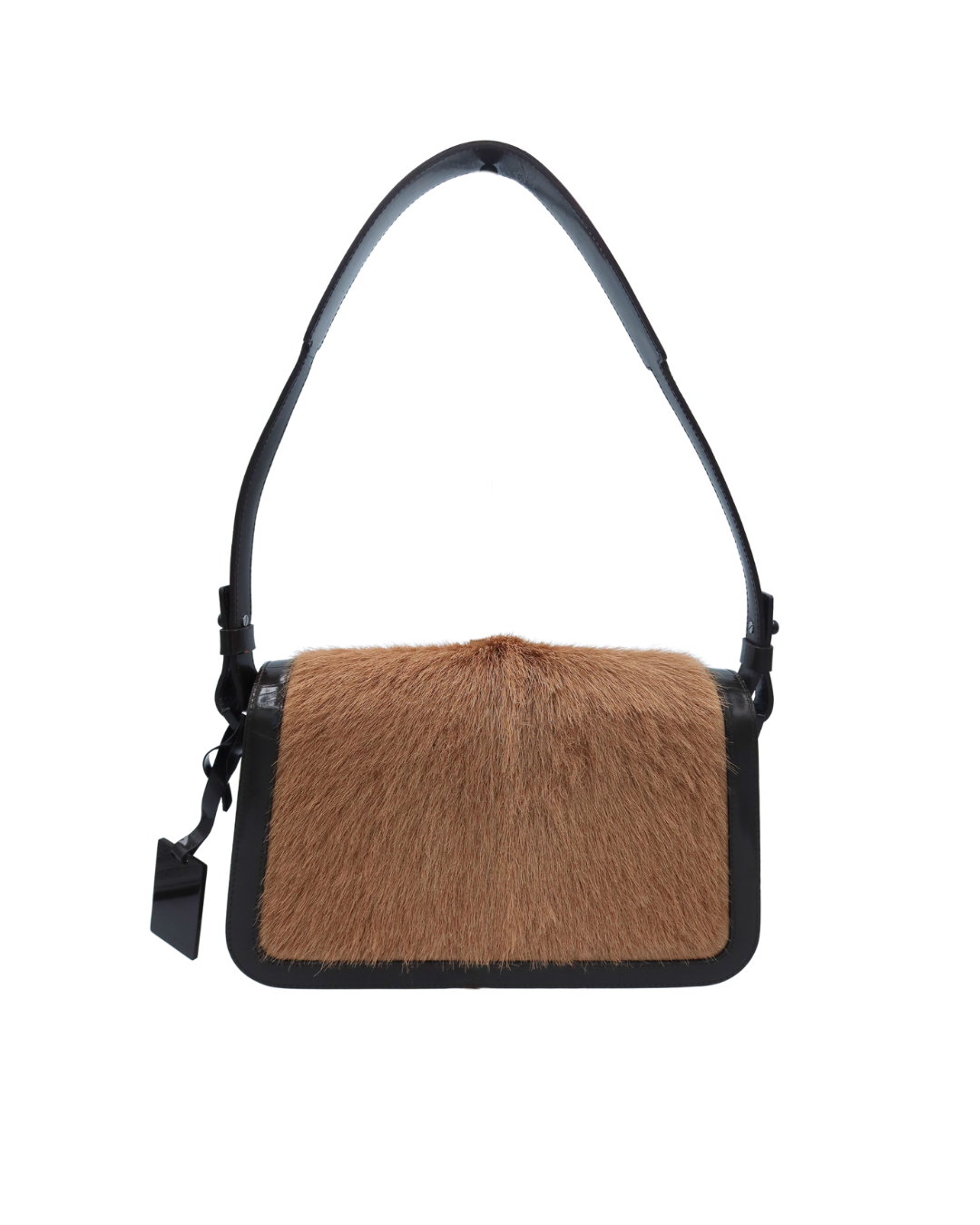 Celine Tan Pony Hair Shoulder Bag