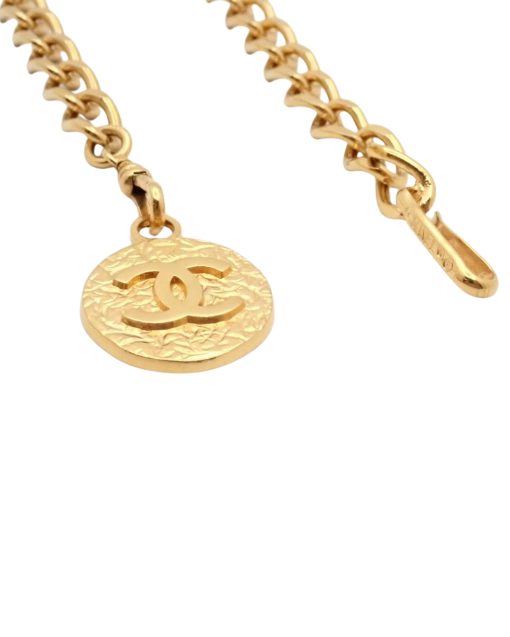 Chanel Vintage Gold Plated Chain Belt 1982