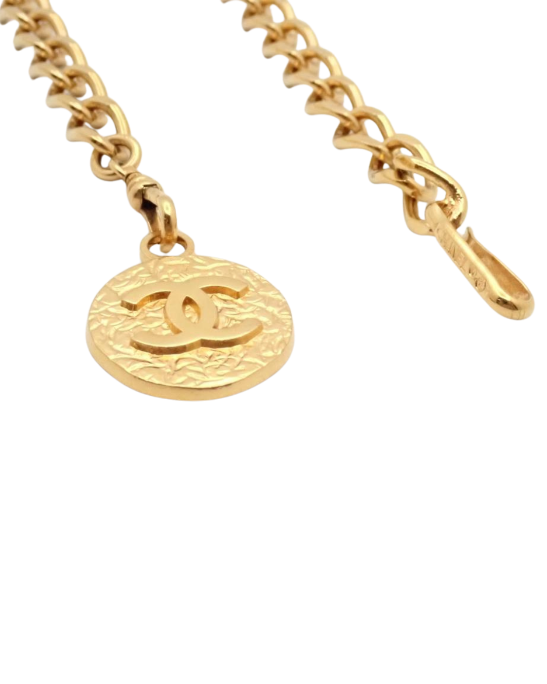 Chanel Vintage Gold Plated Chain Belt 1982