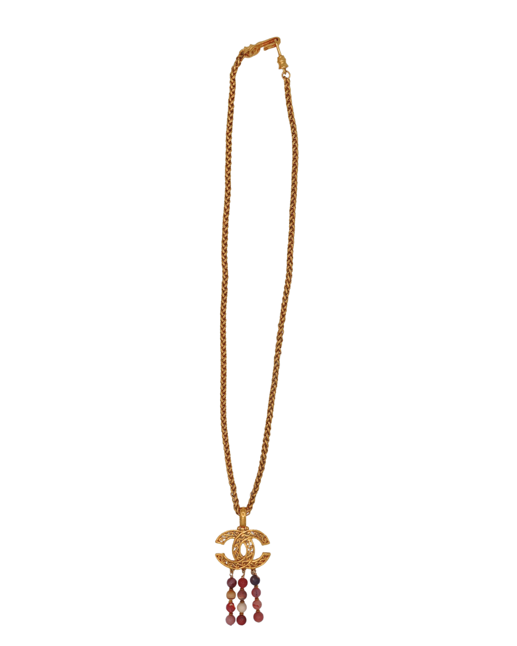Chanel Reworked Fringe Necklace