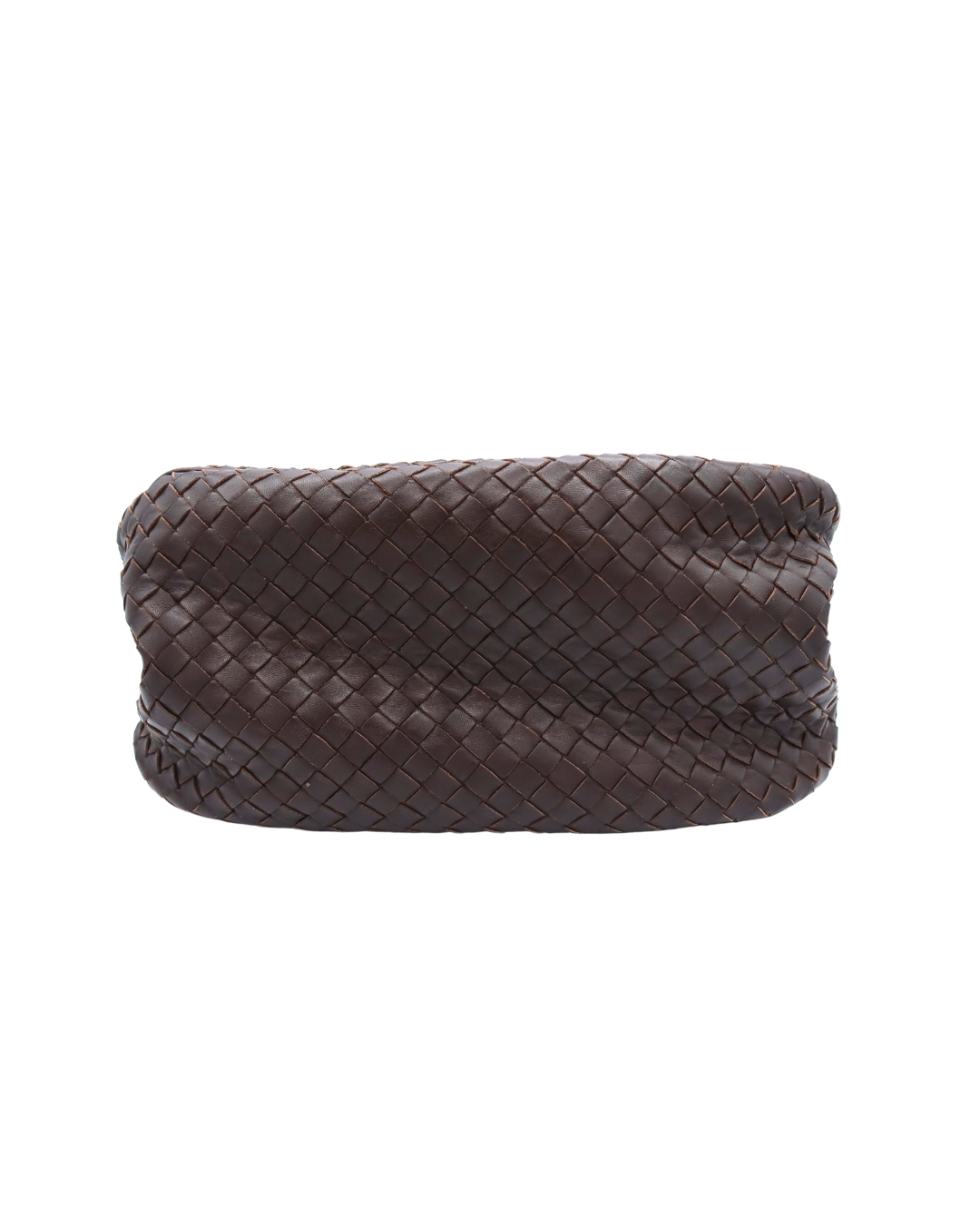 Bottega Veneta Brown Intrecciato Leather Top Handle Bag