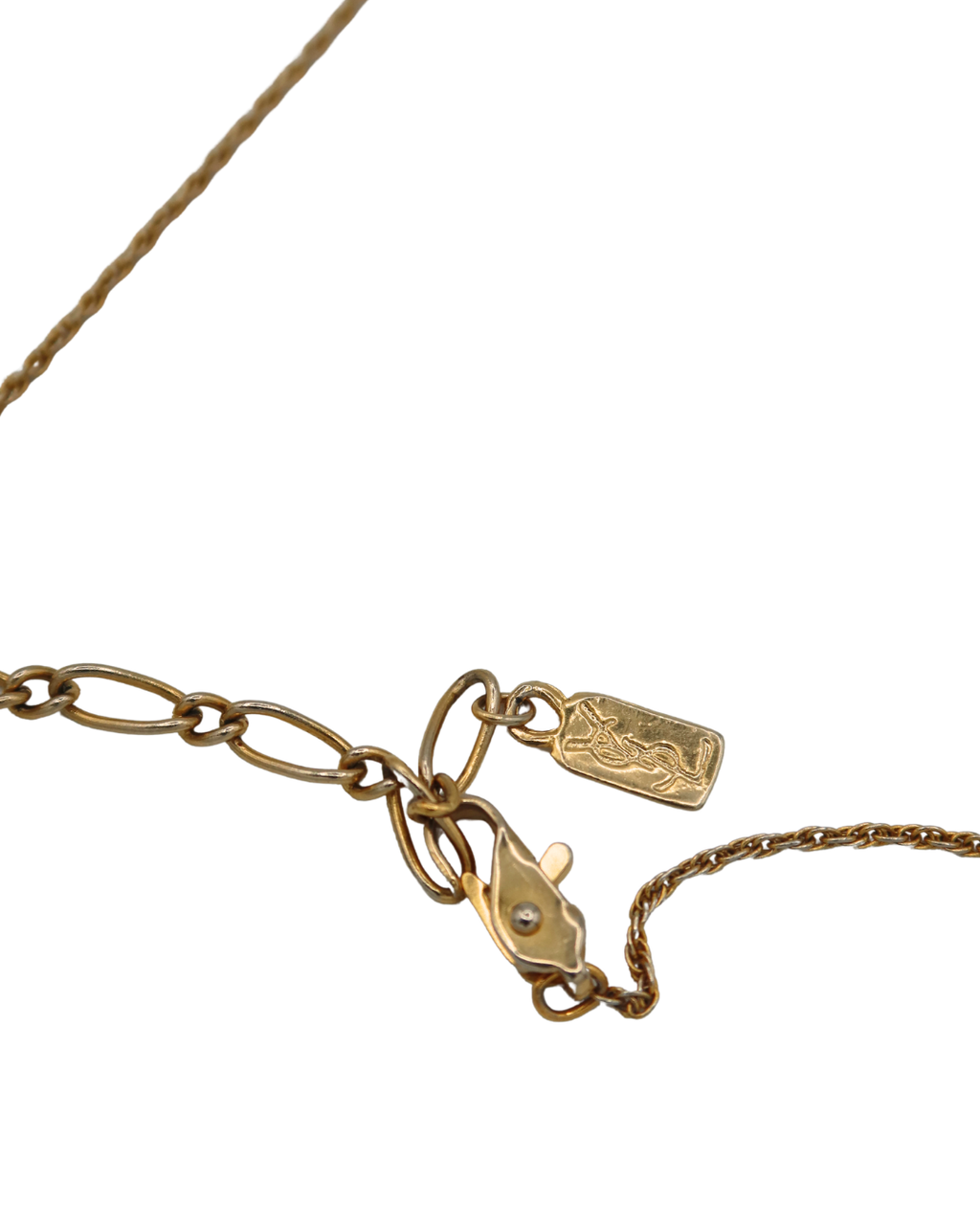 YSL Flower Pendant Necklace