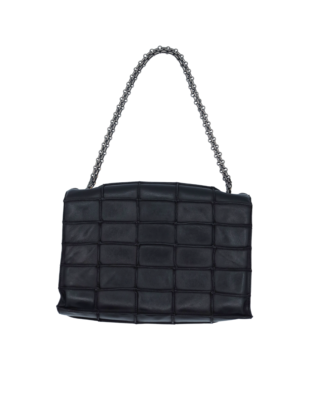 Chanel Vintage Black Chocolate Bar Lambskin Bag 1997–1999