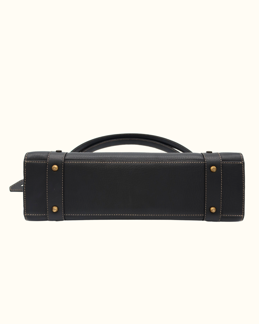 Lady Dior East West Shopping Leather Bag