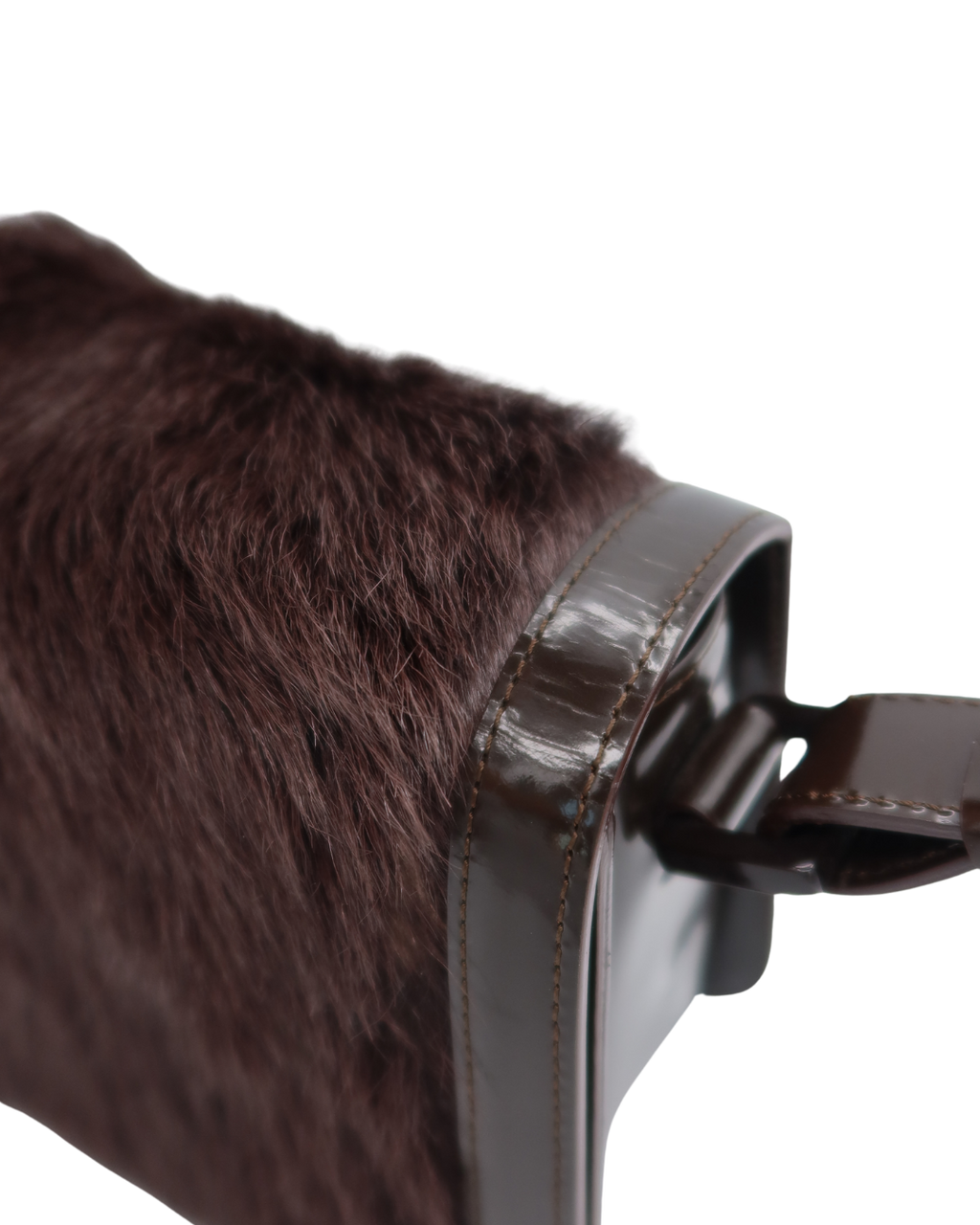 Celine Brown Pony Hair Shoulder Bag Michael Kors Era