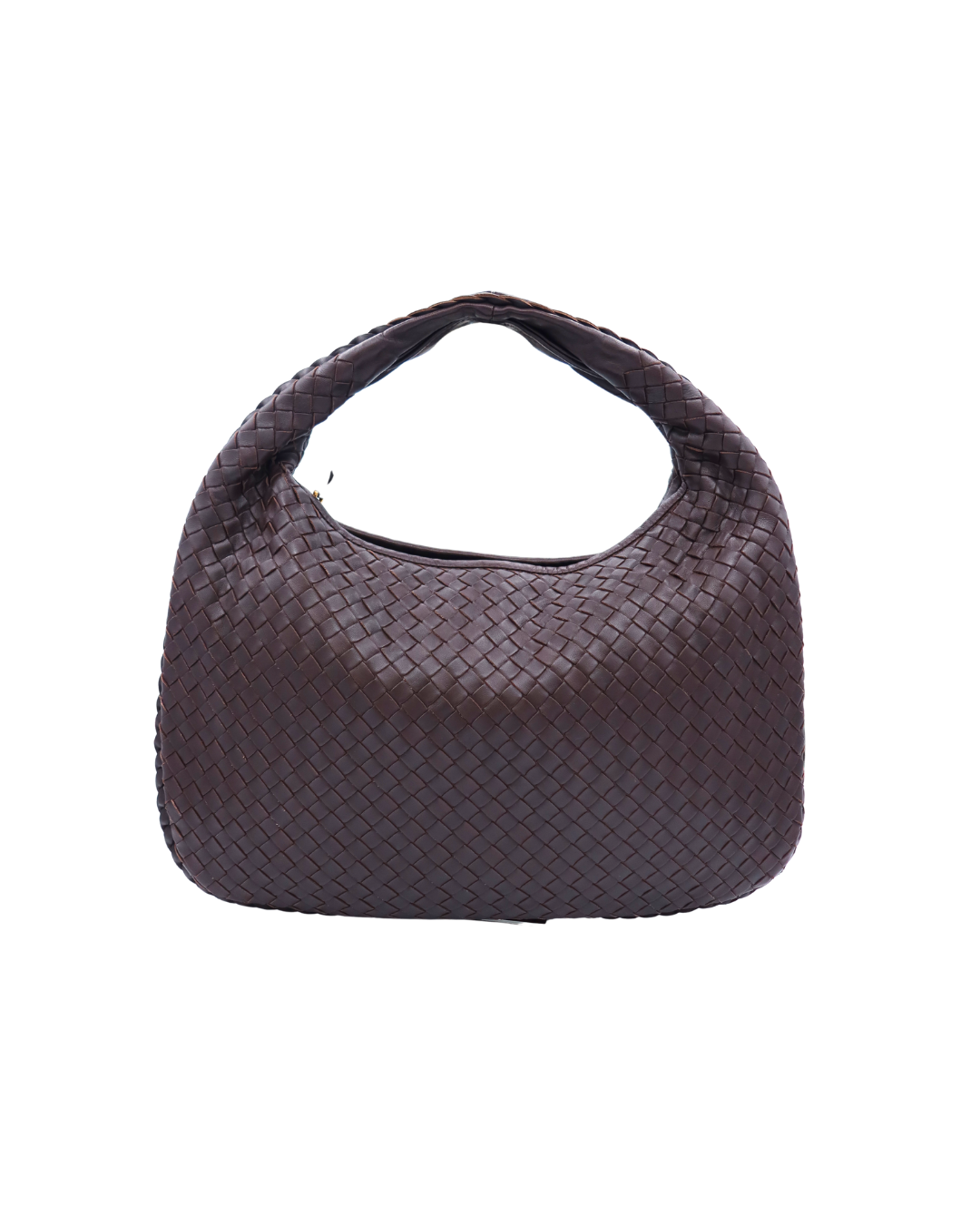 Bottega Intrecciato Shoulder Bag in Brown