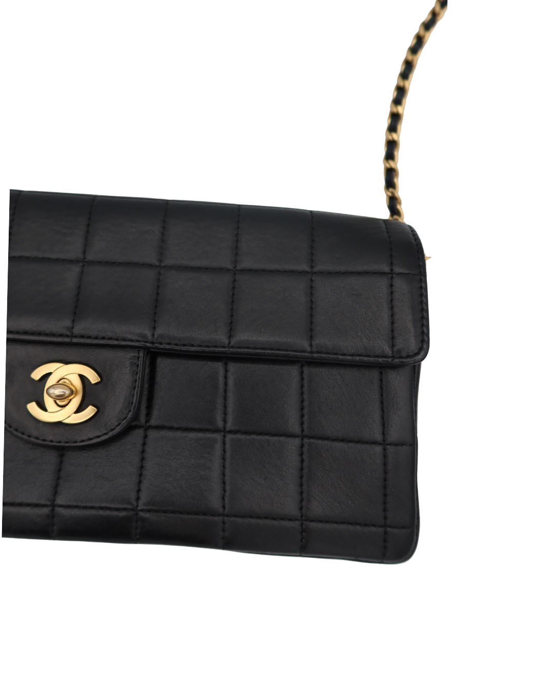 Chanel Black Chocolate Bar Bag 2000-2002