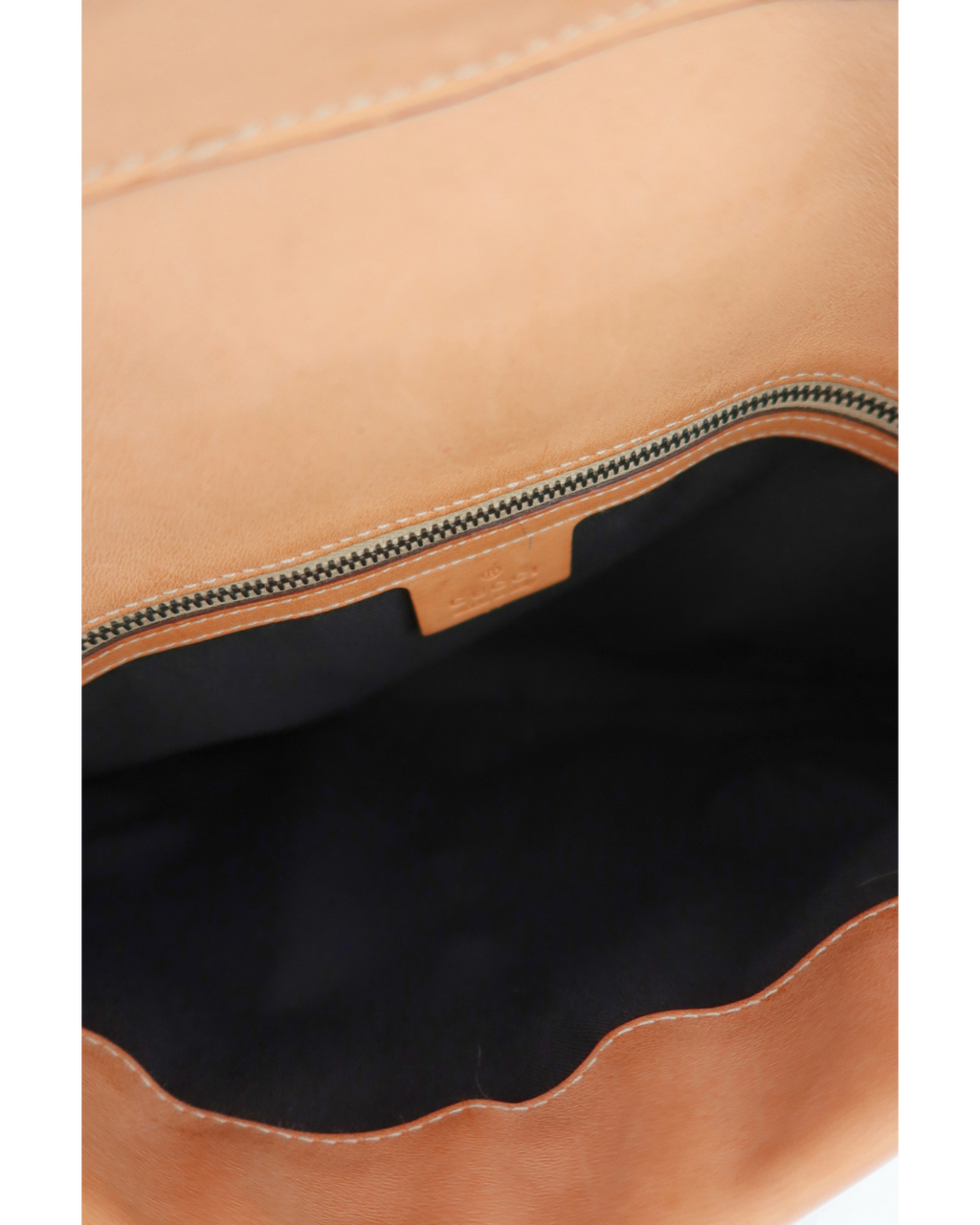 Gucci GG Black Canvas & Tan Leather Horsebit Shoulder Bag