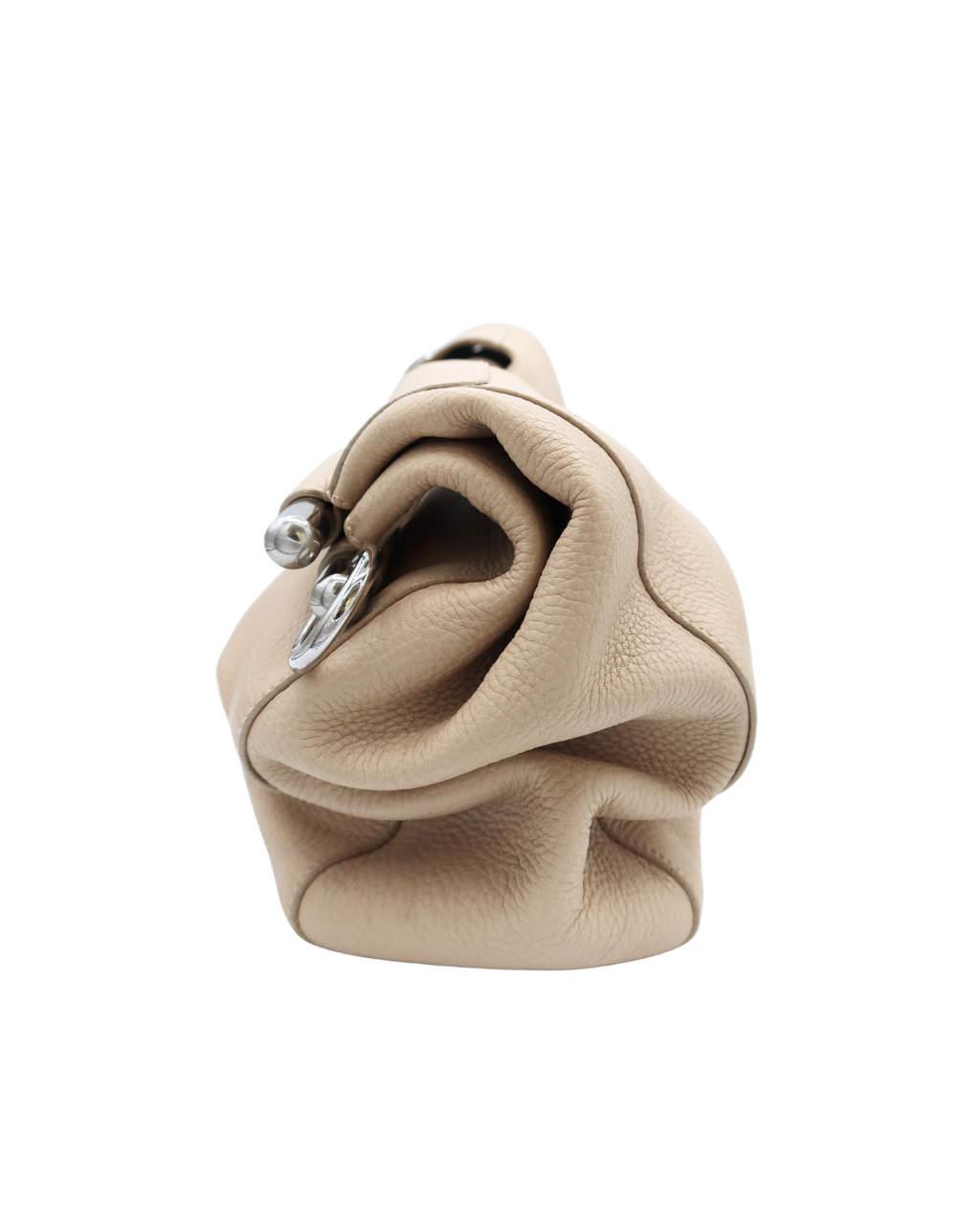 Prada Vintage Vitello Daino Bar Bag in Cream SS 2003