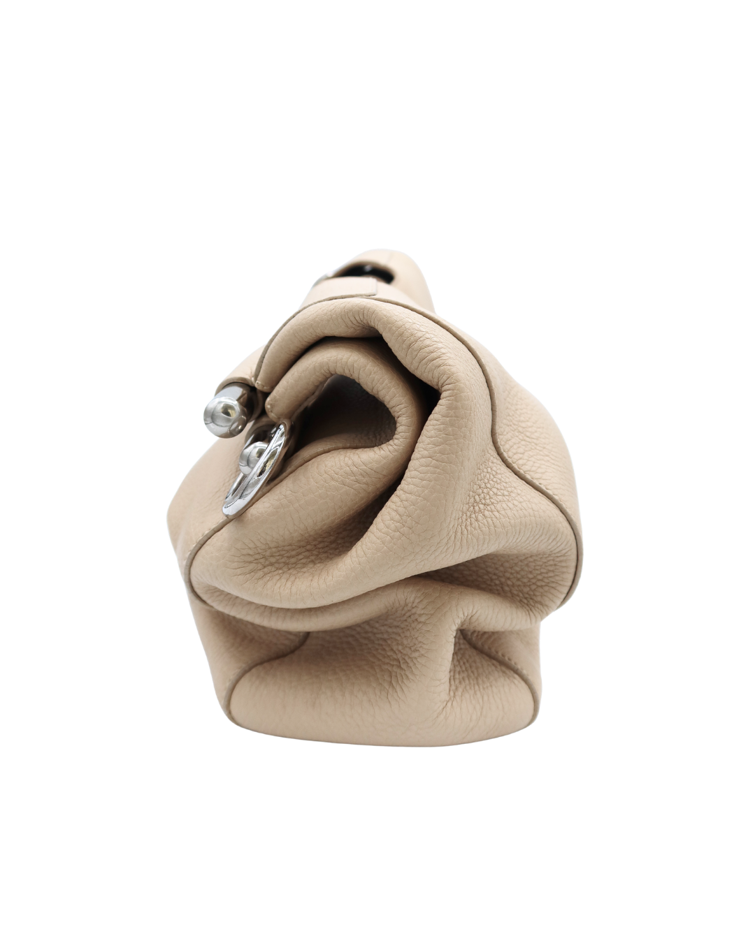 Prada Vintage Vitello Daino Bar Bag in Cream SS 2003