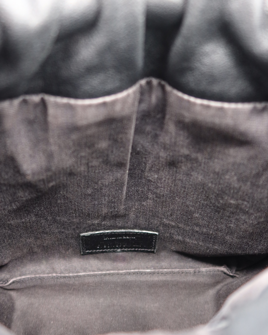 Saint Laurent YSL Small Black Studded Helena Bucket Bag