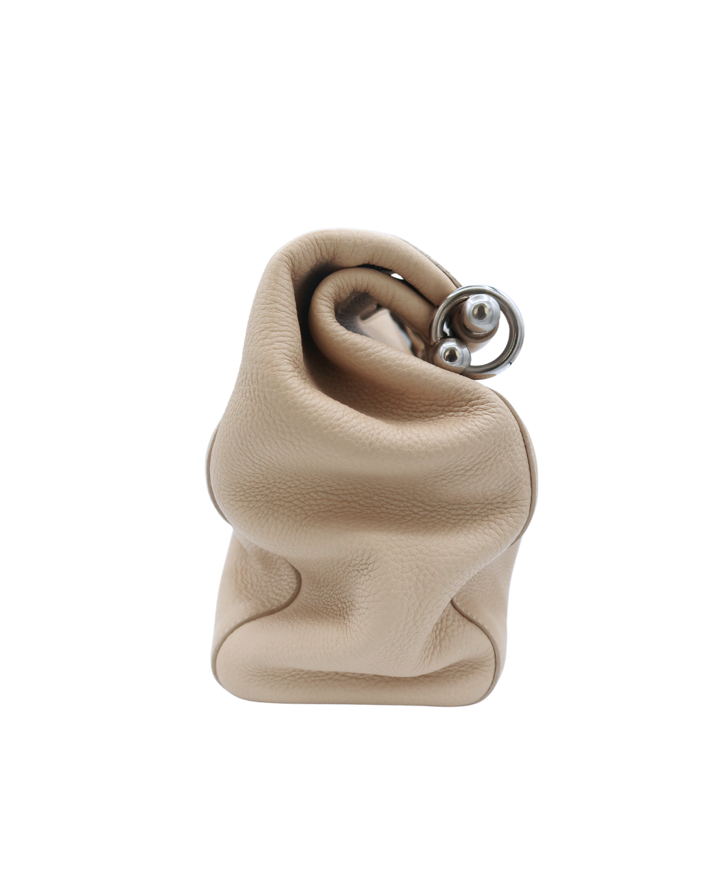 Prada Vintage Vitello Daino Bar Bag in Cream SS 2003