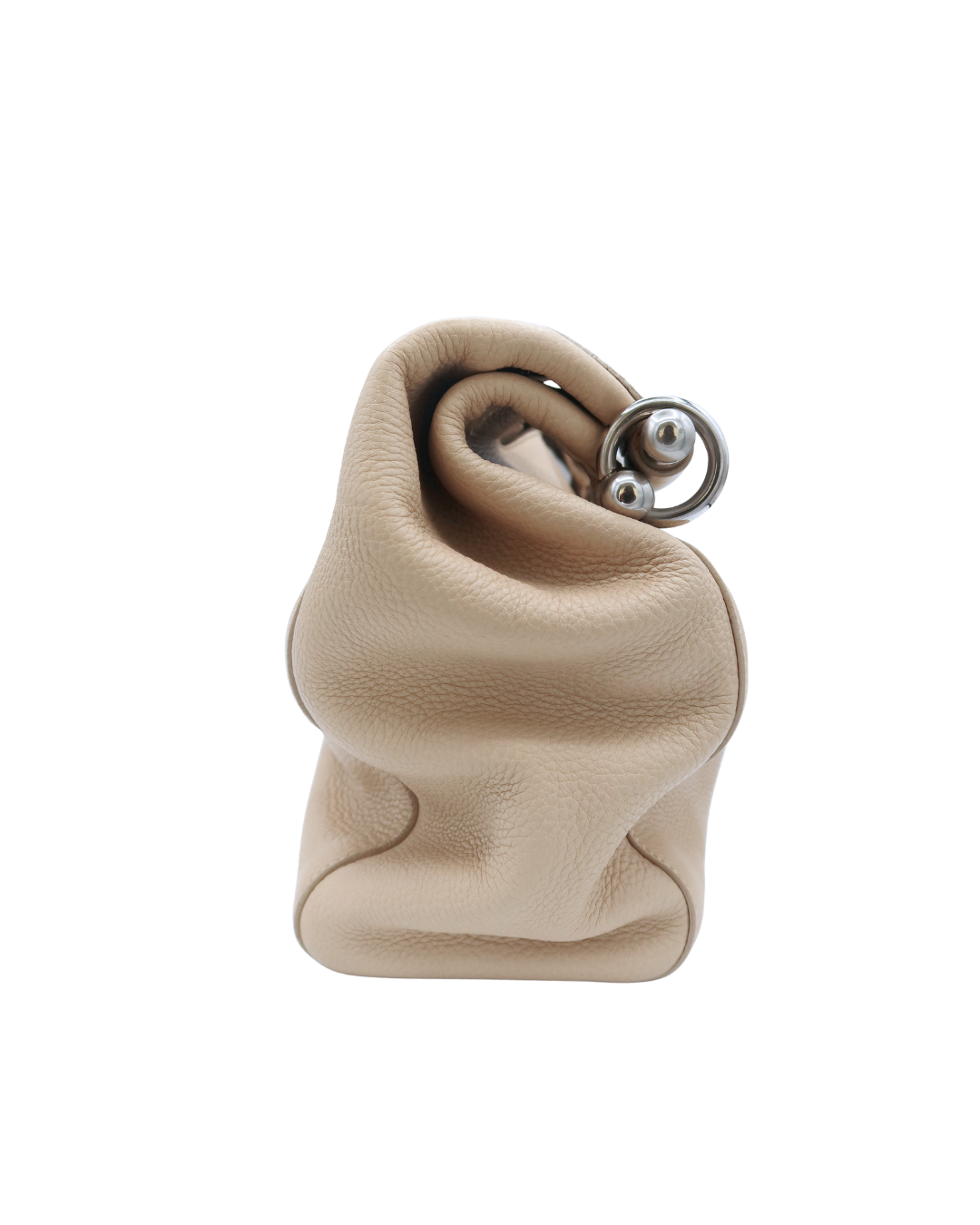 Prada Vintage Vitello Daino Bar Bag in Cream SS 2003