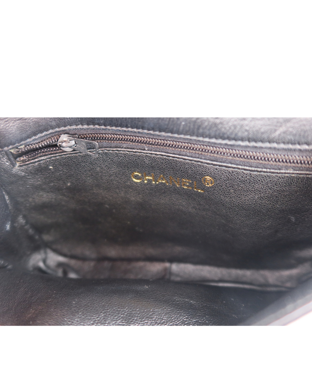 Chanel CC Logo Black Lambskin Leather Mini Shoulder Bag 1986-1988